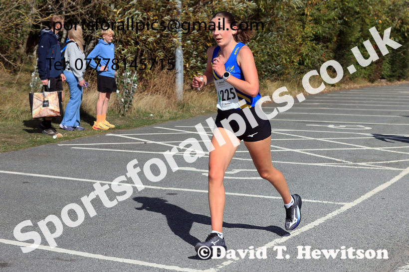 Senior Women, 2026 Northern Mens 6 and Womens 4 Stage and Youngsters Relays, Silksworth, Sunderland. Photo: David T. Hewitson/Sports for All Pics